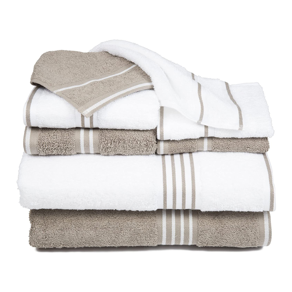 Fluffy and Absorbent 100 Cotton Towel Set in Chinese Vac Master Co.,Ltd
