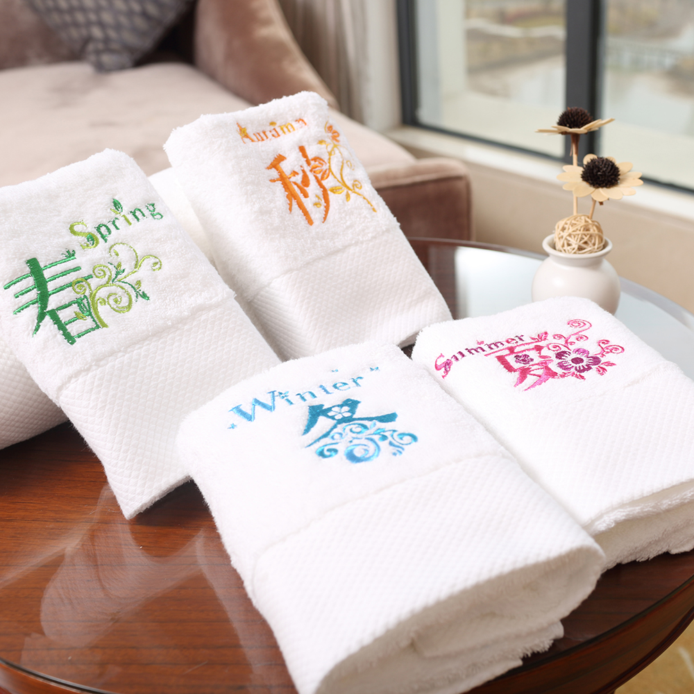 Luxury Hotel Home Customized Super Sof Bath Towel in Chinese Vac